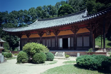 Tempel von Pusok-sa, wiederaufgebaut 1358