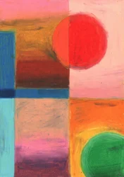 Geometrische Farbblöcke