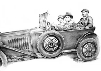 Vintage Auto Roadtrip