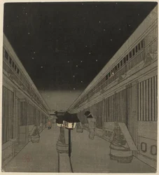 Yoshiwara bei Nacht