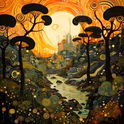 Kunst im Stil von Liz Climo, Glitch-Kunst 3