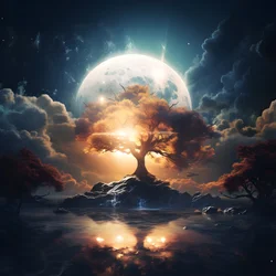 Das zweihundertfünfundsechzigste Bild seit das zweite Mal die Sterne am Himmel leuchten