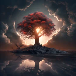 Das zweihundertfünfundsechzigste Bild seit das zweite Mal die Sterne am Himmel leuchten