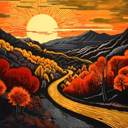 Das zweihundertneunzehnte Bild seit das zweite mal dem Einbruch der Nacht