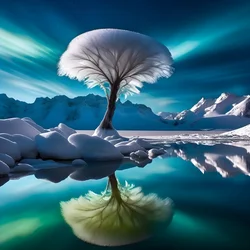 Eine preisgekrönte Fotografie eines atemberaubenden natürlich gewonnenen Landschaftsbildes