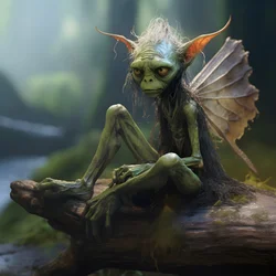 Ganzkörperskizze eines Pixie 2