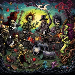 Monster spielen Instrumente 2