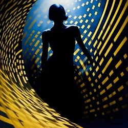 Weibliche Kurven, surreale Fotografie