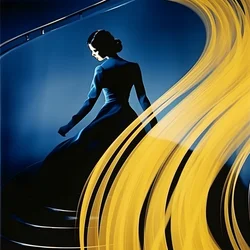 Weibliche Kurven, surreale Fotografie