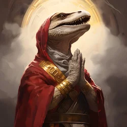 Killer Queen betender T-Rex 2