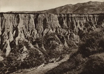 Italien: Diamante, Kalabrien, Erosionen