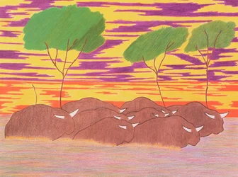 Marsch der Wasserbüffel, 2004