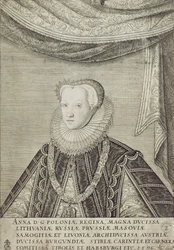 Anna Habsburg (1573-98), Königin von Polen, 1596