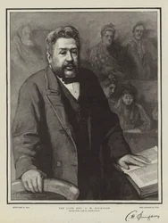Der verstorbene Reverend C H Spurgeon