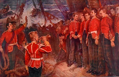 Der Untergang der Birkenhead, 25. Februar 1852