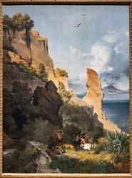 Landschaft mit Jagd der Kentauren