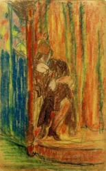 Ohne Titel (Im Varieté / Puff)