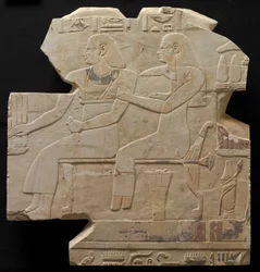 Sitzendes Paar: Mentuemhats Vorfahren, ca. 667-647 v. Chr.