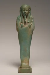 Shabti-Figur für Padineith (Faience)