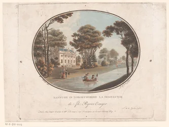 Ansicht von Ranston in Dorsetshire