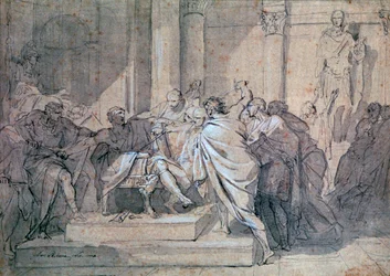 Die Ermordung Julius Cäsars, ca. 1749-1821