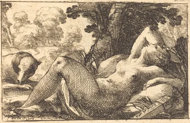 Liegende Diana