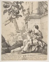 Jungfrau und Kind mit Engeln, 1639