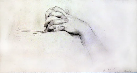 Studie von Händen - Miss Goold