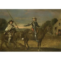 Don Quixote und Sancho Panza