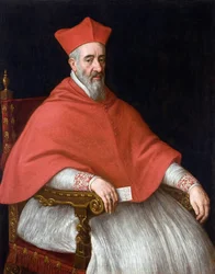 Porträt des Kardinals Giovanni Delfino (1545-1622)