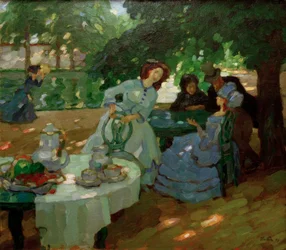 Frühstück im Freien