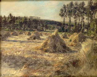 Heuhaufen im Sonnenuntergang, 1906