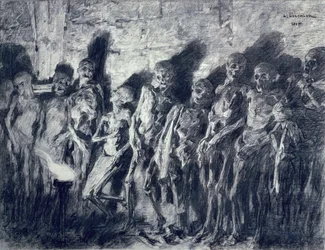 Das Gewölbe der Mumien oder Skelette aus dem Turm von St. Michael, Bordeaux, 1885