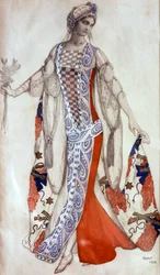 Dornröschen, Ballettkostümentwurf, um 1913