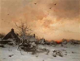Januar: Cernay, nahe Rambouillet