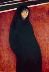 Vermummte Gestalt