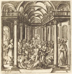 Christus heilt den Gelähmten