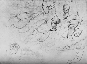 Studien eines Kindes, ca. 1490, 1945