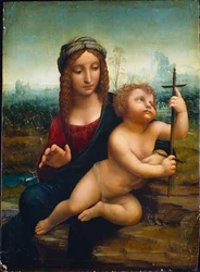Die Madonna mit der Spindel