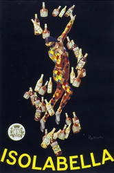 Plakat für Isolabella. Illustration von Leonetto Cappiello. 1910