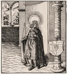 Heilige verbunden mit dem Haus Habsburg: Eine allgemeine Darstellung der Vorfahren von Kaiser Maximilian I.