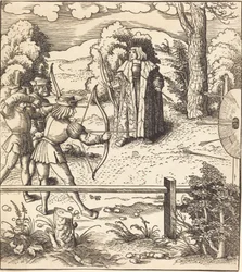 Der junge weiße König bei den Butts