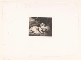 Prinzessin Sophia Matilda von Gloucester mit ihrem Hündchen
