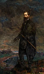 Porträt von Theodor Herzl
