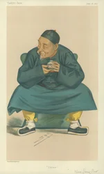 Seine Exzellenz Kuo Sun Tao, China, 16. Juni 1877, Vanity Fair Karikatur