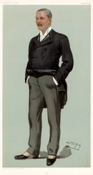 JB, John Balfour, 1. Baron Kinross, schottischer Anwalt und Politiker, 1899