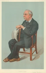 Mr. Charles Santley, Student und Sänger, 27. Februar 1902, Vanity Fair Karikatur