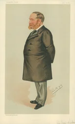 Sir Samuel Wilson, Ein Squatter, 24. Januar 1885, Vanity Fair Karikatur