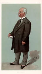 Union Dampfschiff Sir Francis Henry Evans, britischer Geschäftsmann und Politiker