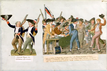 Glücklicher Abschied der Armeefreiwilligen